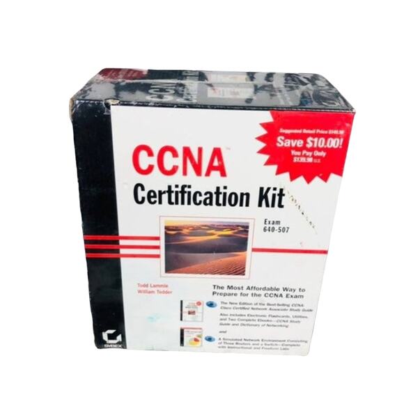 CCNA Certification Kit Test Prep Software Plus a Virtual Network Environment - Picture 1 of 8